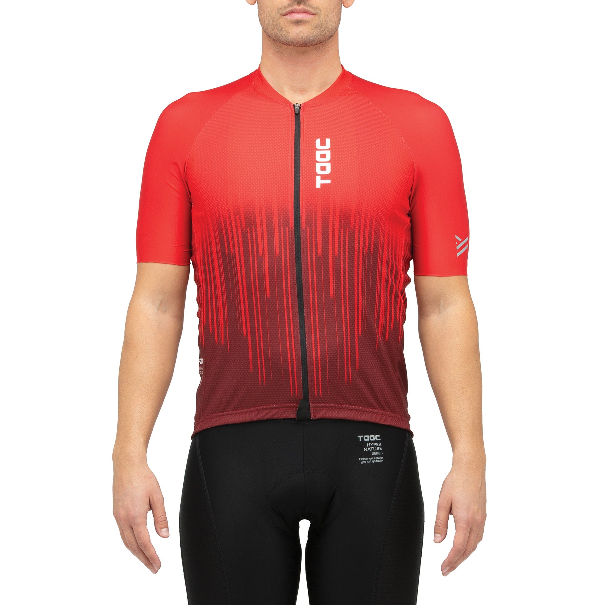 Maglia tecnica Uomo da bici, in rete, manica corta, slim fit TAAC