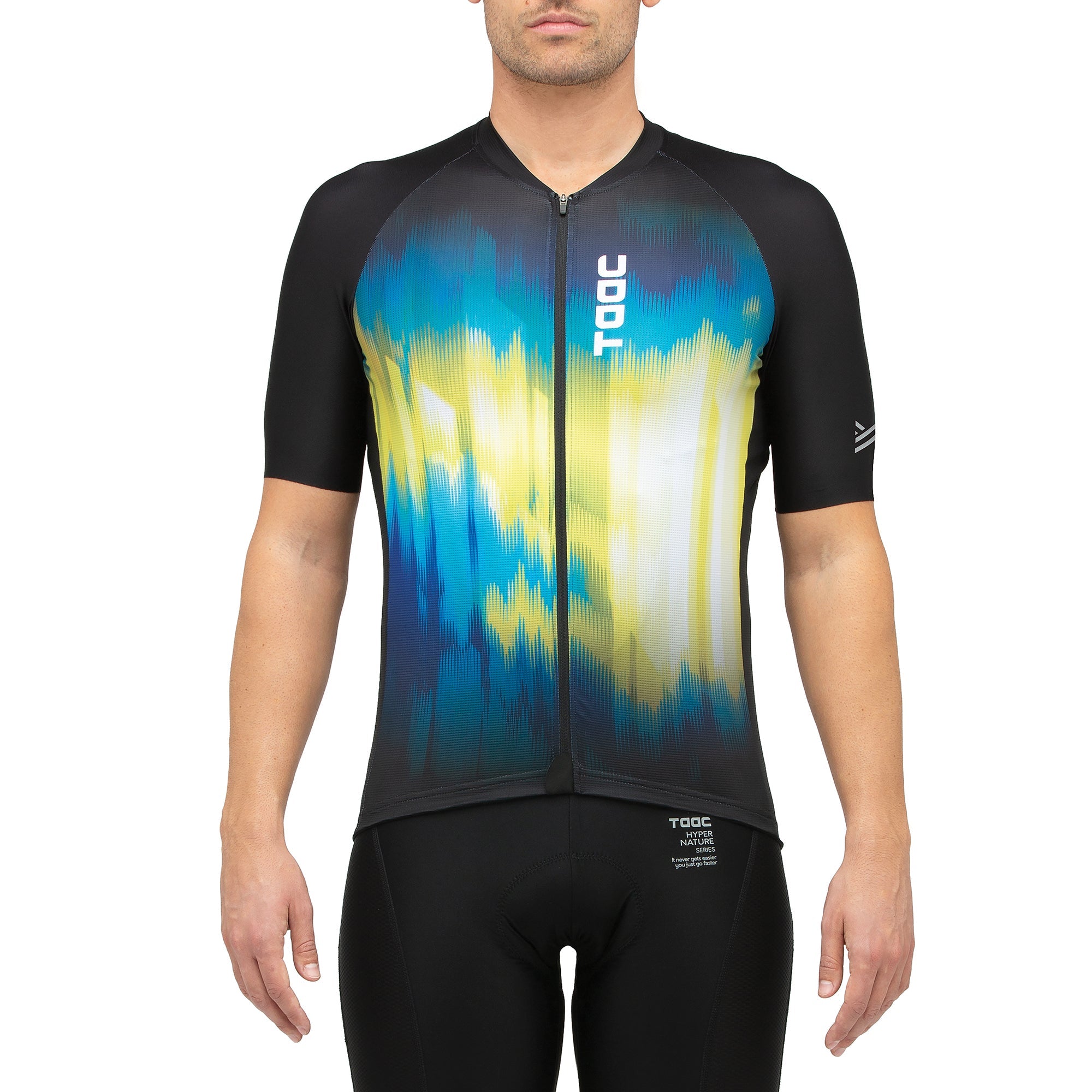 Maglia tecnica Uomo da bici, manica corta, slim fit TAAC