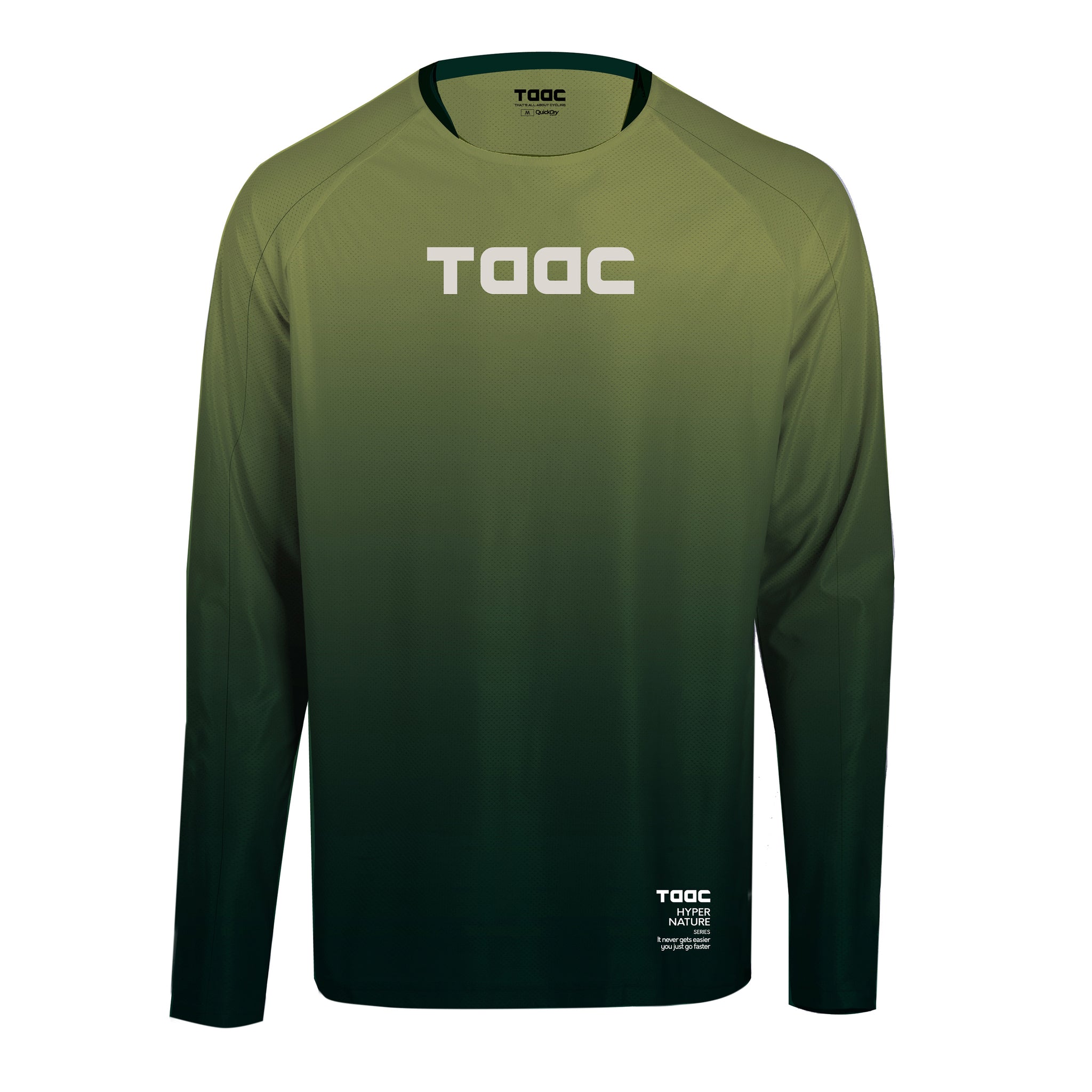 Maglia tecnica Uomo da MTB, in rete, manica lunga, regular fit TAAC 