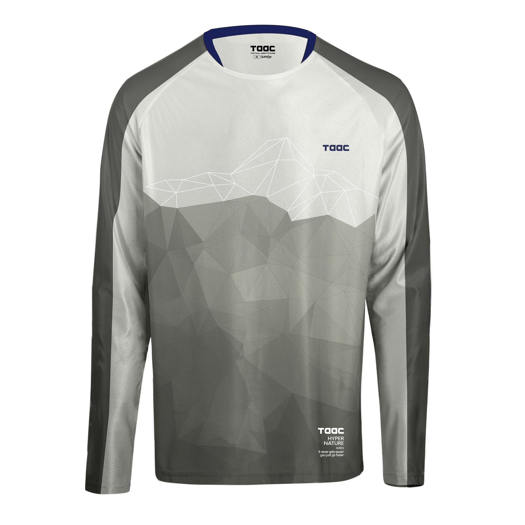 Maglia tecnica Uomo da MTB, in rete, manica lunga, regular fit TAAC 