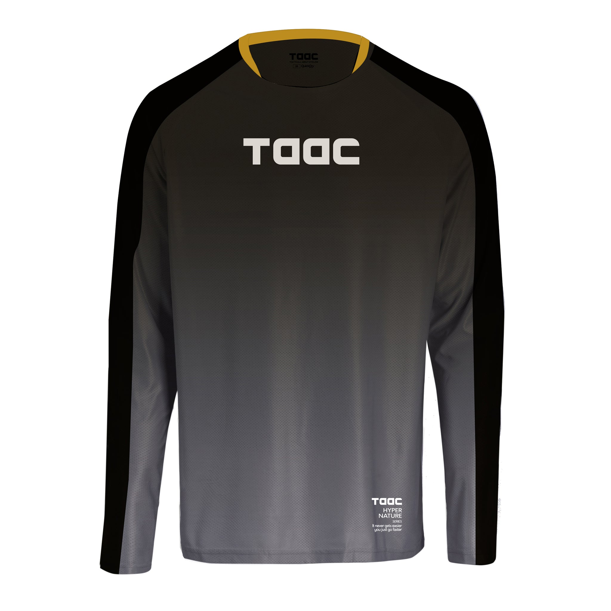 Maglia tecnica Uomo da MTB, in rete, manica lunga, regular fit TAAC 